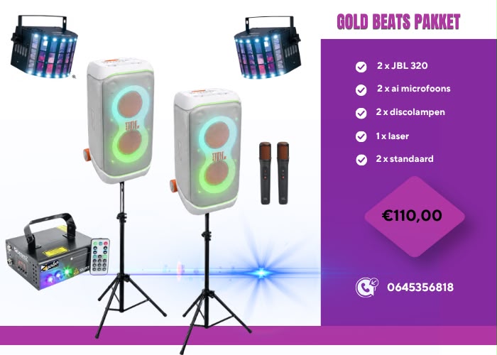 Gold Beats Pakket