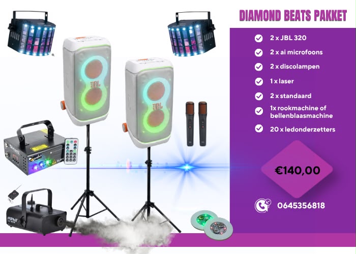Diamond Beats Pakket