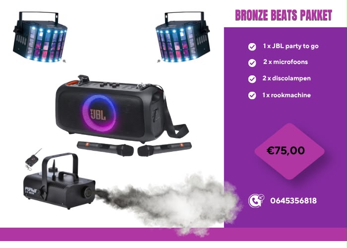 Bronze Beats Pakket