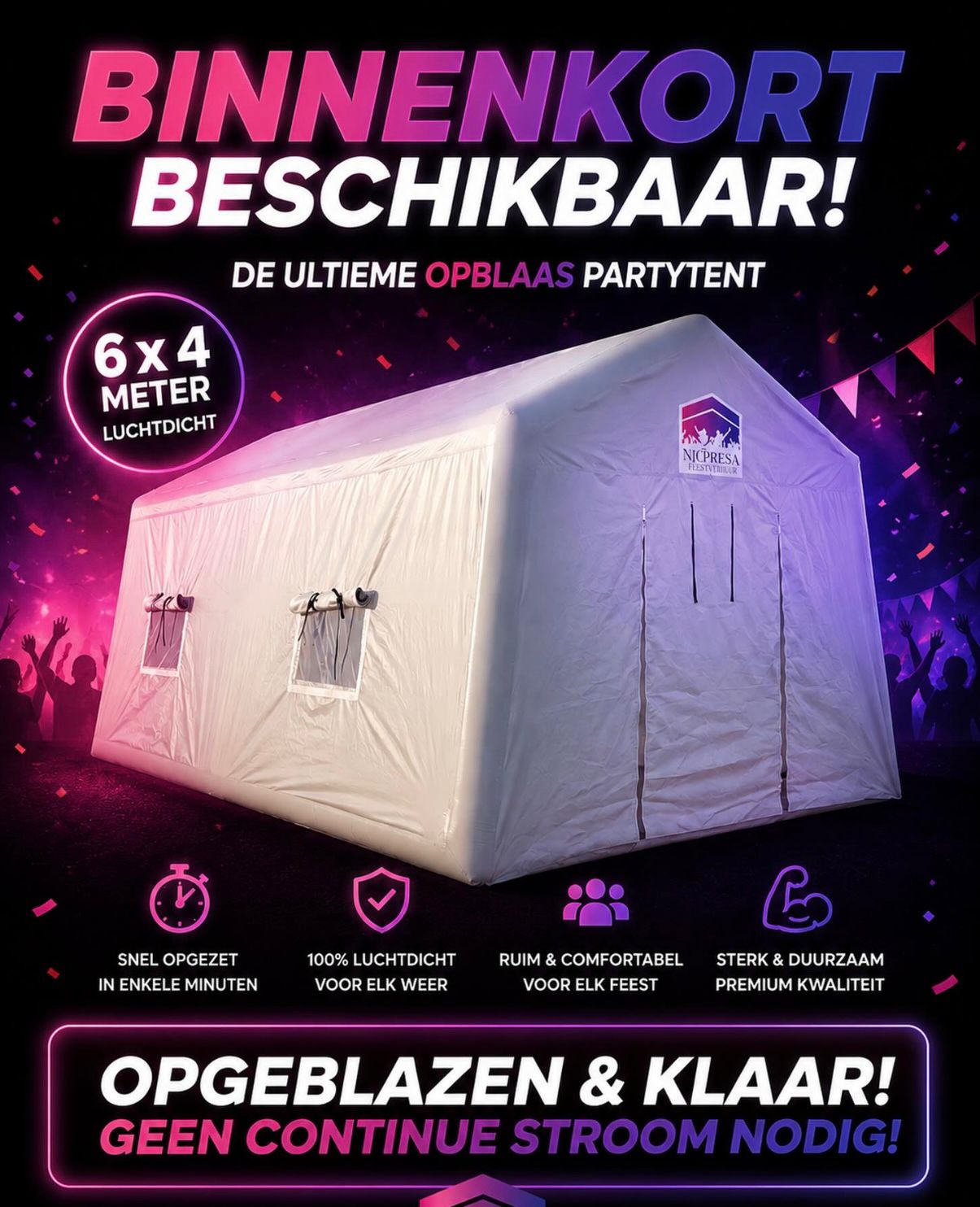 Feest- en evenementverhuur MPresa Tilburg — foto 7